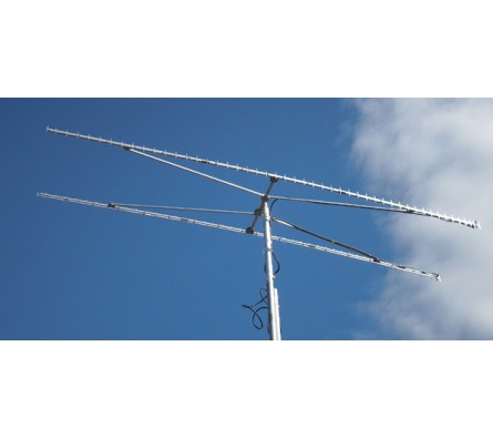 Стэк из 2-х антенн Радиал Y50-23cm (2xY50-23cm VER E1xH2)