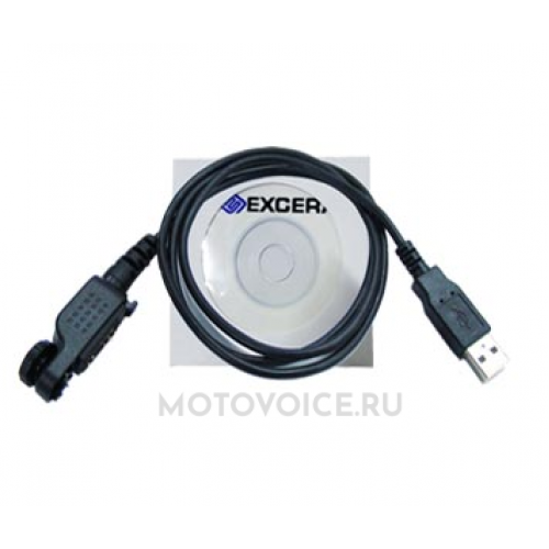 Комплект программирования радиостанций (кабель + диск) с логотипом Excera (RoHS)