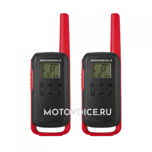 Рация Motorola T62 RED TWIN PACK